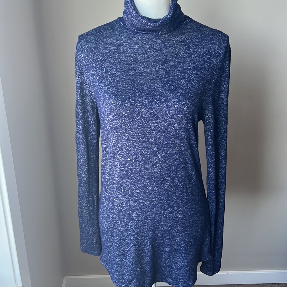 Bleu Gray Turtle Neck Sweater